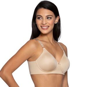 Vanity Fair Lingerie Bra Size 38C Beauty Back Wire-Free
Contour Bra 72345 Tan